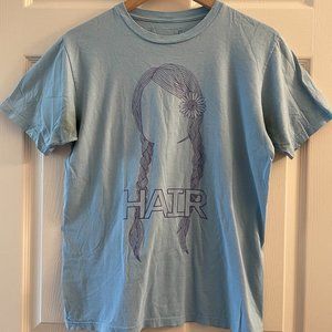 Hair Musical light blue tshirt